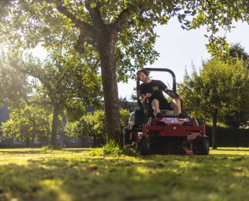 Groenwerk bij het kasteel Slangenburg